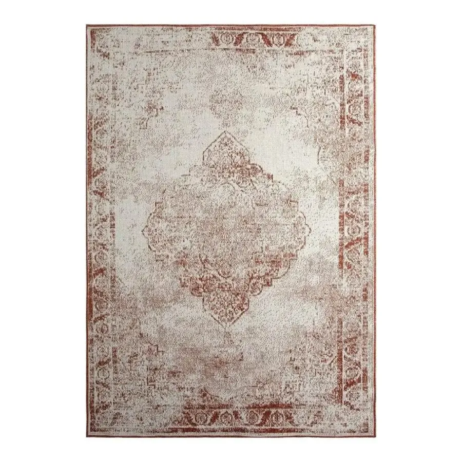 Buiten Vloerkleden|Buiten Vloerkleden-Eva Interior Buiten vloerkleed - Sage - Roest - 240x340 cm