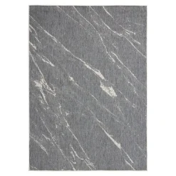 Eva Interior Buitenkleed Marble grijs/wit - 290 x 200 cm