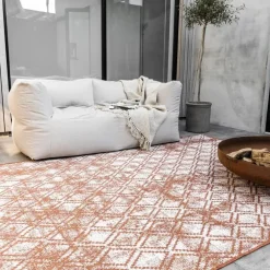 Eva Interior Buitenkleed Roest Frost - 380 x 280 cm