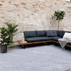 Eva Interior Buitenkleed Marble grijs/wit - 230 x 160 cm