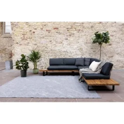 Eva Interior Buitenkleed Marble grijs/wit - 230 x 160 cm