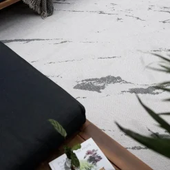 Eva Interior Buitenkleed Marble grijs/wit - 230 x 160 cm