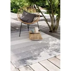 Eva Interior Buitenkleed Zwart Boa 240 x 340 cm