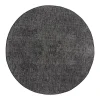 Eva Interior rond buitenkleed Dahl zwart - 200 x 200 cm