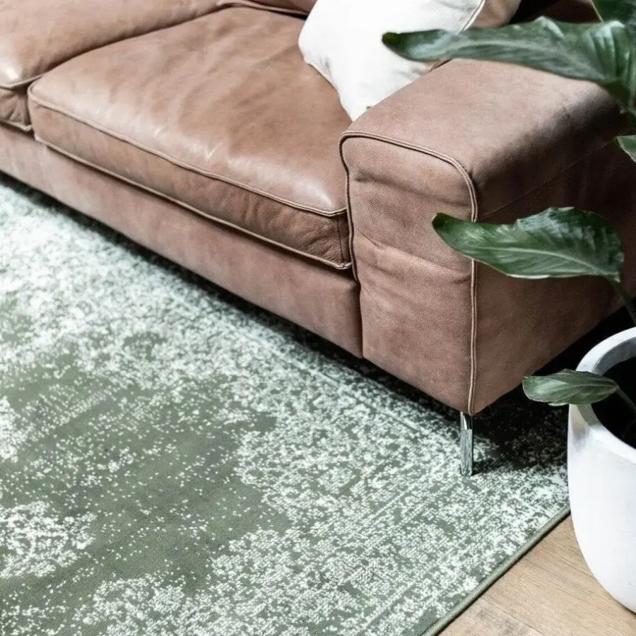 Eva Interior Vintage Vloerkleed Bloom Groen - 270 x 185 cm