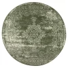 Ronde Vloerkleden-Eva Interior Vloerkleed Bloom - Groen - 235 cm - (XL)