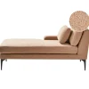 Loveseats-Leen Bakker EWRON - Chaise longue - Zandbeige - Rechtszijdig - Bouclé