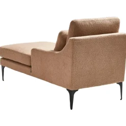 Loveseats-Leen Bakker EWRON - Chaise longue - Zandbeige - Rechtszijdig - Bouclé
