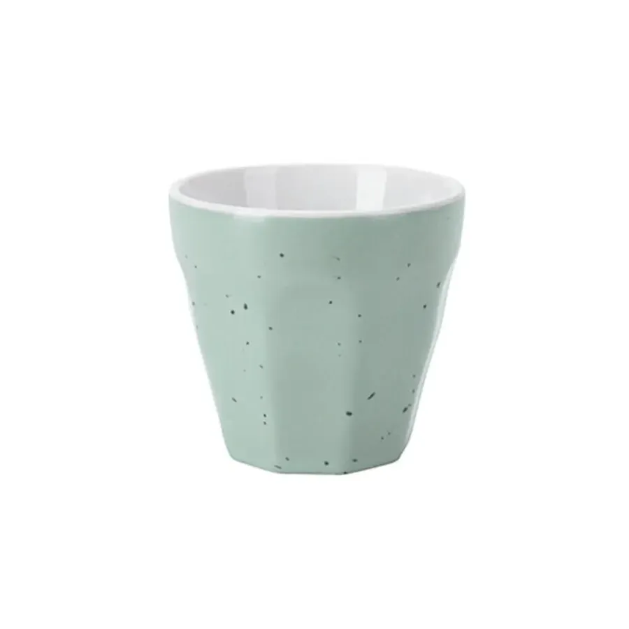 Kopjes, Mokken En Bekers-Excellent Houseware Koffiekop - 4x - porselein - 90 ml - gekleurd