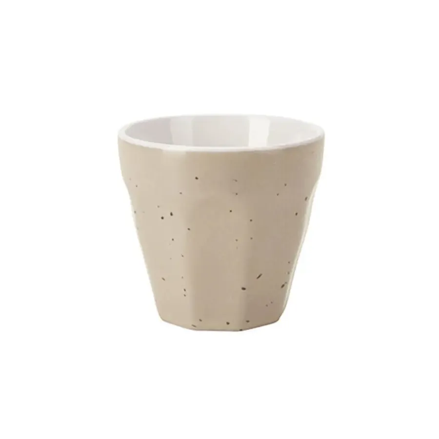 Kopjes, Mokken En Bekers-Excellent Houseware Koffiekop - 4x - porselein - 90 ml - gekleurd