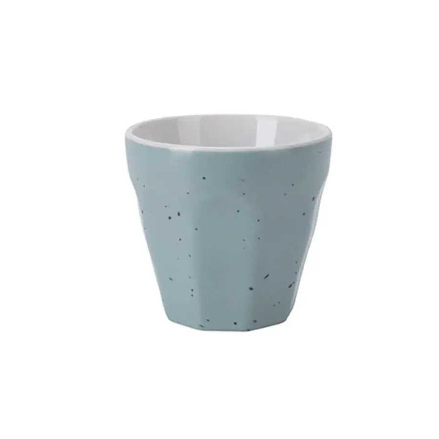 Kopjes, Mokken En Bekers-Excellent Houseware Koffiekop - 4x - porselein - 90 ml - gekleurd