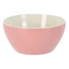 Excellent Houseware kommen/schaaltjes - D14 x H6.5 cm - lichtroze