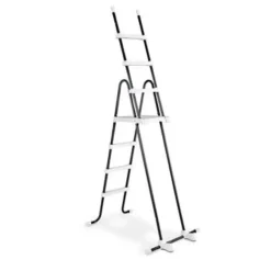Zwembaden En Accessoires-EXIT Zwembadtrap voor framehoogte van 107-127cm