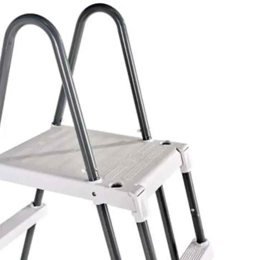 Zwembaden En Accessoires-EXIT Zwembadtrap voor framehoogte van 107-127cm