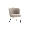 Furnihaus Fauteuil Cindy Taupe Stof