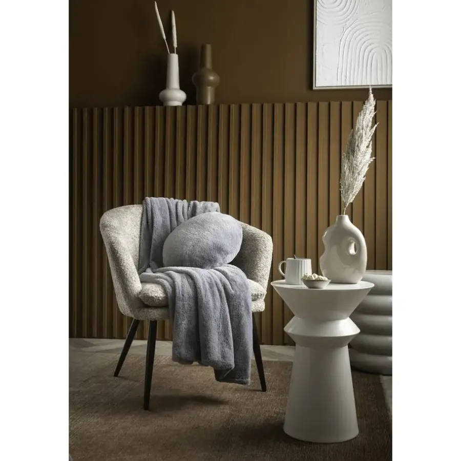 Fauteuils-Leen Bakker Fauteuil Cloe - stof - beige