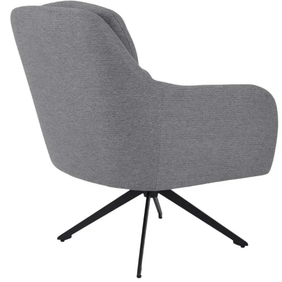 Giga Meubel Fauteuil Draaibaar - Stof Taupe - 75x70x85cm - Matthias