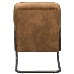Fauteuils-Leen Bakker Fauteuil Ivar - stof - cognac