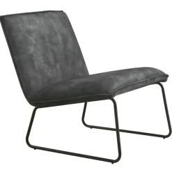 HomeMixx Fauteuil James - Velvet Antraciet