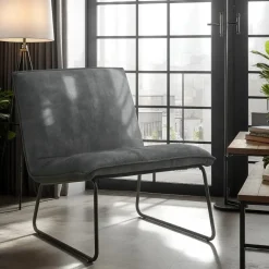 HomeMixx Fauteuil James - Velvet Antraciet