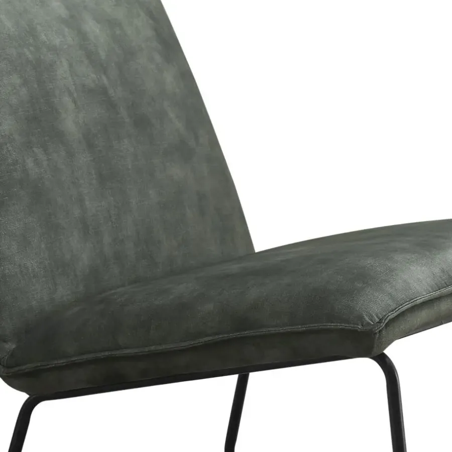 HomeMixx Fauteuil James - Velvet Groen