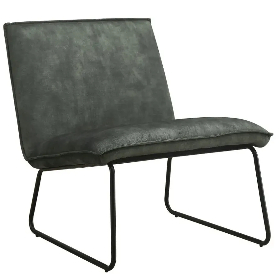 HomeMixx Fauteuil James - Velvet Groen