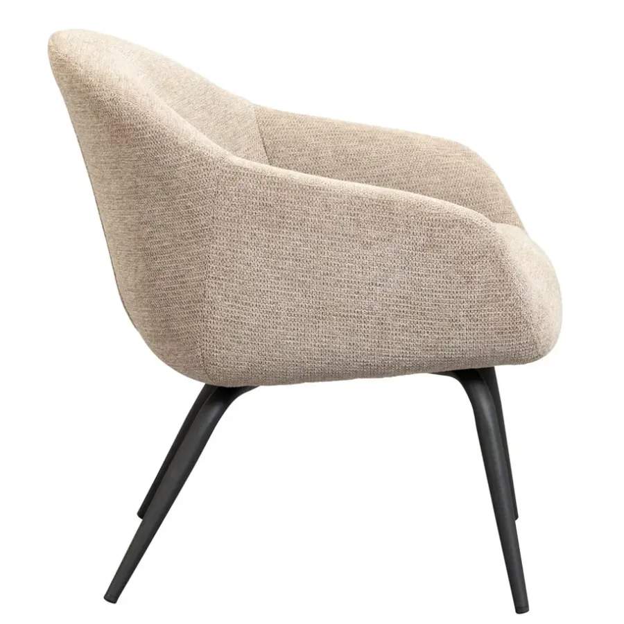 Fauteuils-Leen Bakker Fauteuil Lieke - beige