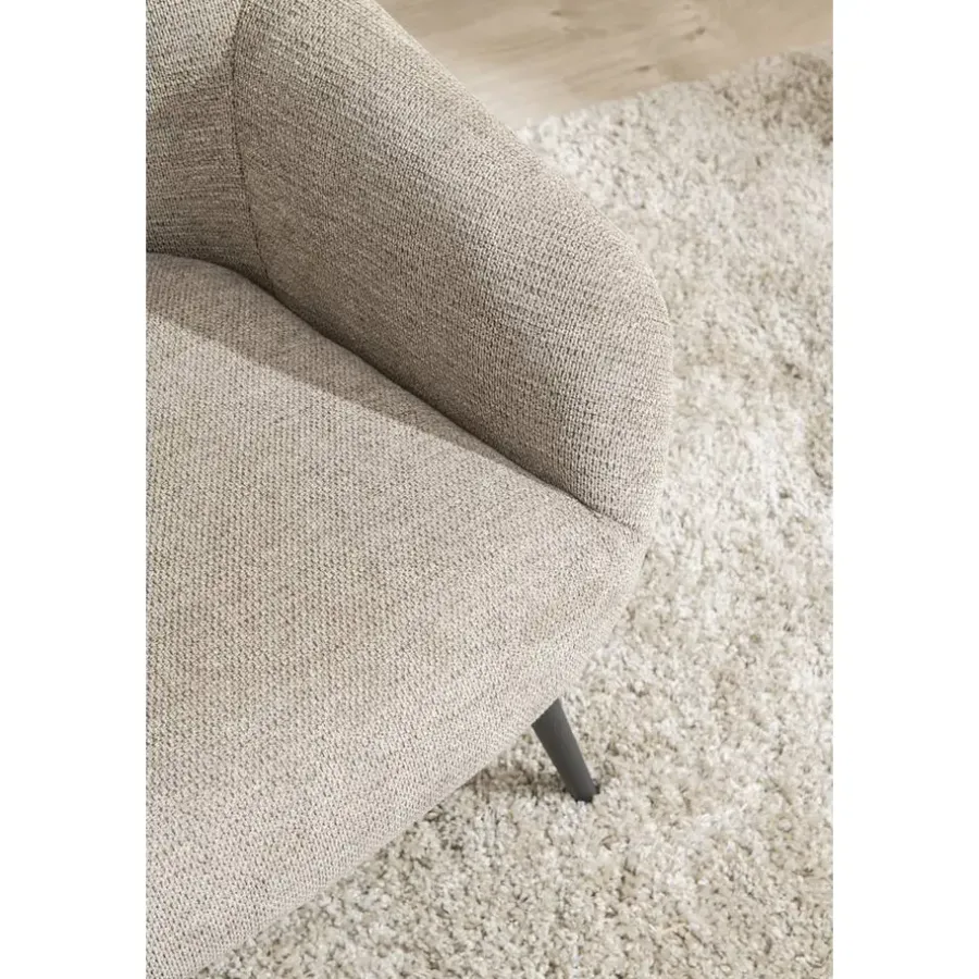 Fauteuils-Leen Bakker Fauteuil Lieke - beige