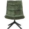 Fauteuils-HomeMixx Fauteuil Lucas - Velvet Mosgroen