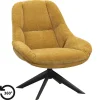 Fauteuils-Leen Bakker Fauteuil Lynn - oker