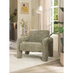 Leen Bakker Fauteuil Puck - bruin melange