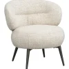 Leen Bakker Fauteuil Rolf - stof - beige