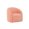 Fauteuils-Fjôrd Fauteuil Roze Stof - 79x70x69cm - Neo