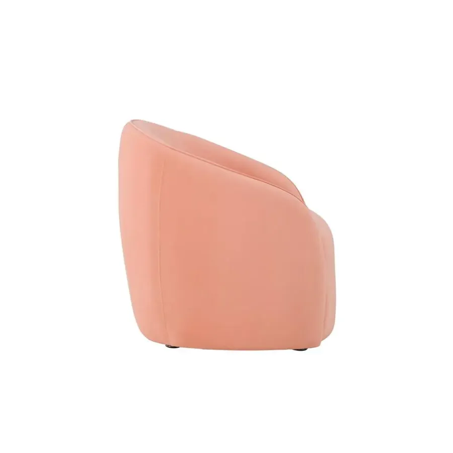 Fauteuils-Fjôrd Fauteuil Roze Stof - 79x70x69cm - Neo