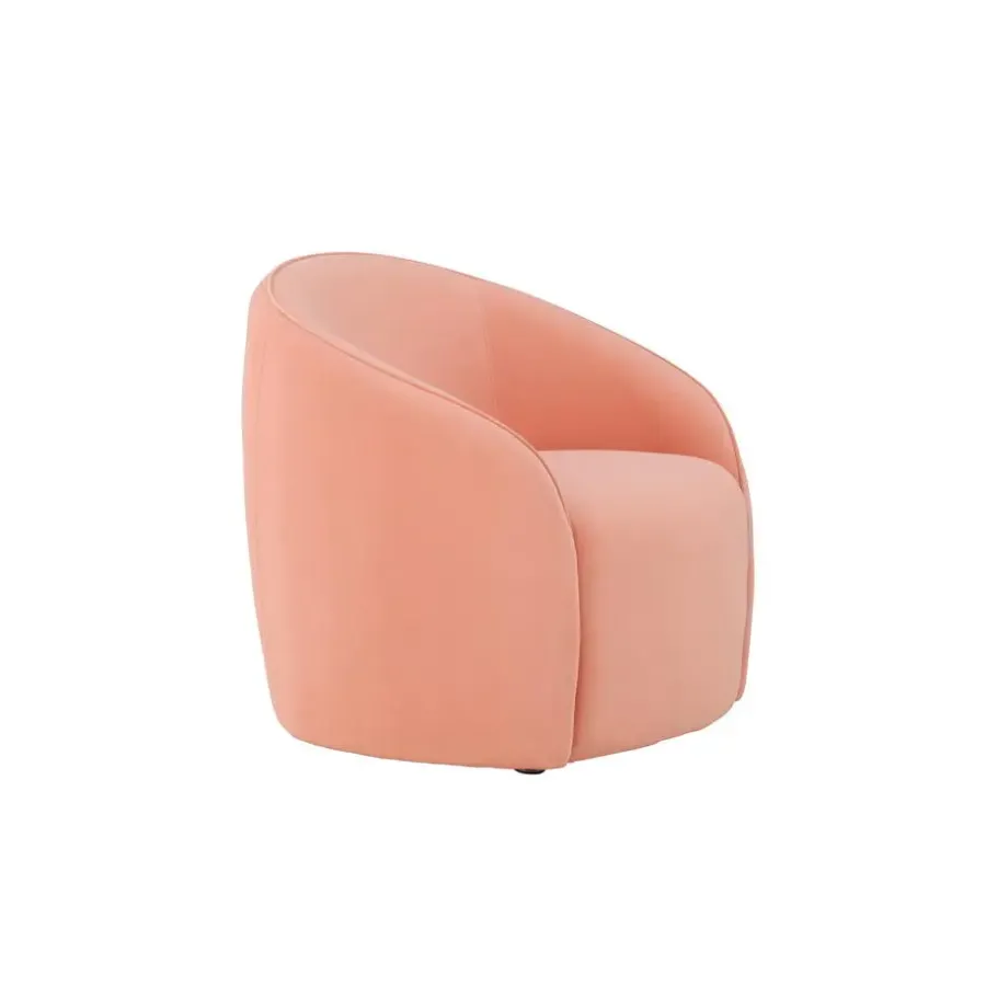 Fauteuils-Fjôrd Fauteuil Roze Stof - 79x70x69cm - Neo