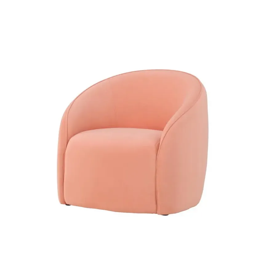 Fauteuils-Fjôrd Fauteuil Roze Stof - 79x70x69cm - Neo
