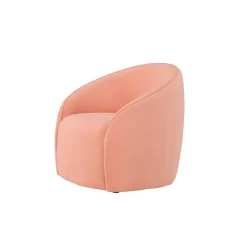 Fauteuils-Fjôrd Fauteuil Roze Stof - 79x70x69cm - Neo