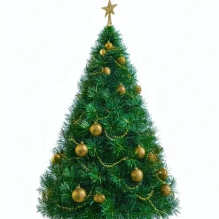 Feeric lights & Christmas Feeric Christmas Kerst piek - ster - goud - kunststof - 37,5 cm