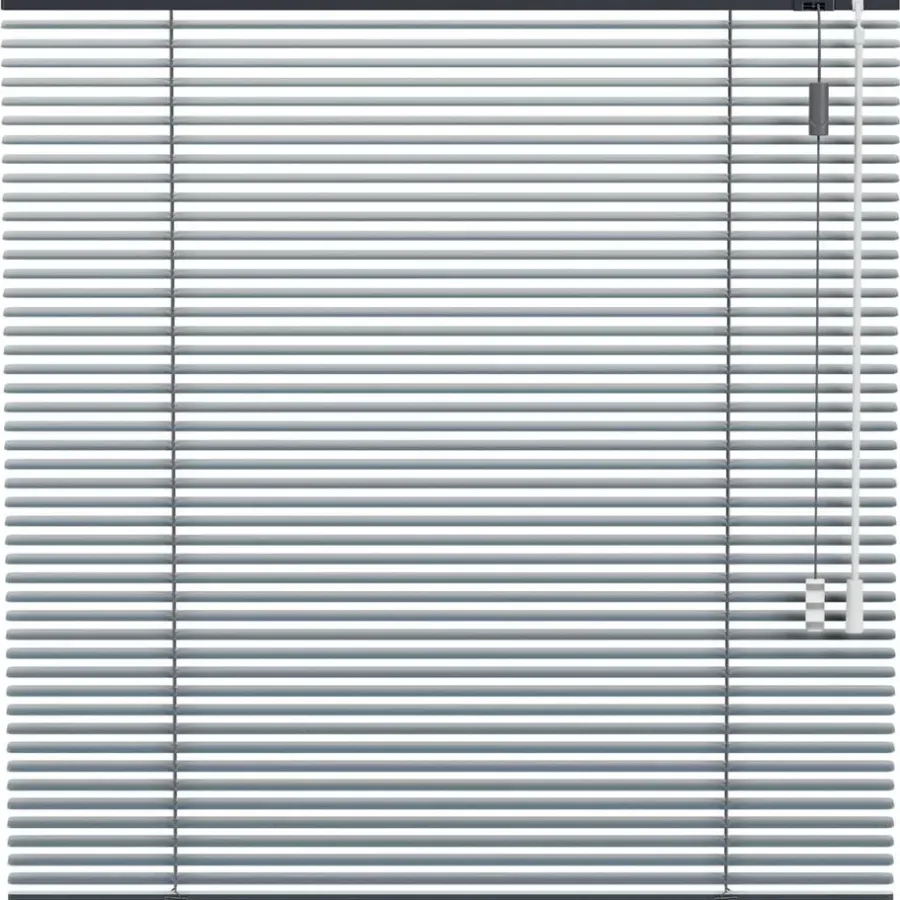 Aluminium Jaloezieën Op Maat-Fenstr aluminium jaloezie 25mm metallic - blauw (35301)