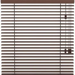 Houten Jaloezieën Op Maat-Fenstr bamboe jaloezie Tahiti 50mm - cacao bruin (30502)