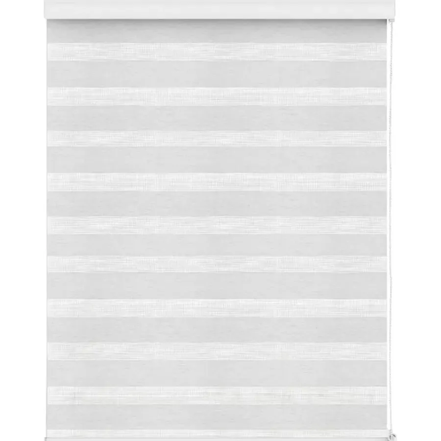 Duo-Rolgordijnen Kant En Klaar-Fenstr duo-rolgordijn wit - 60x175 cm