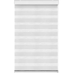 Duo-Rolgordijnen Kant En Klaar-Fenstr duo-rolgordijn wit - 90x175 cm