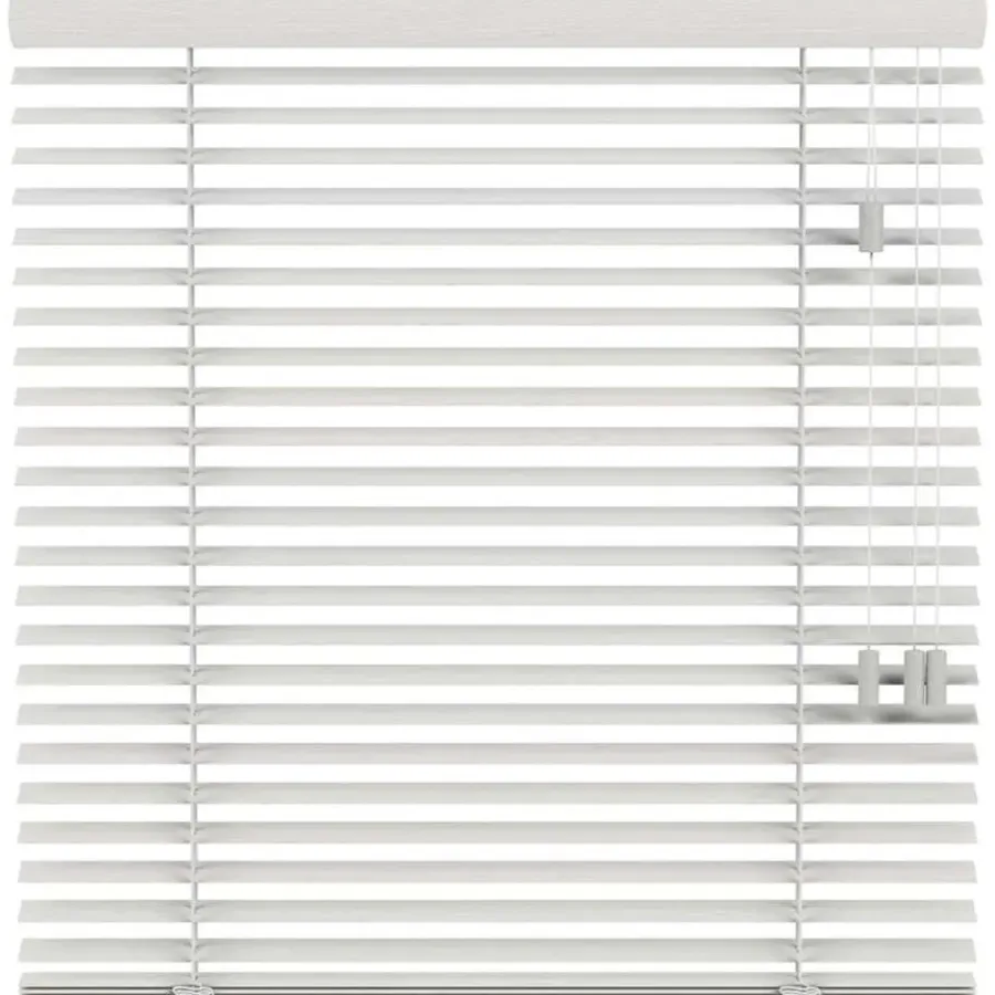 Fenstr houten jaloezie Praag 50mm - off-white (10714)