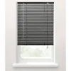 Aluminium Jaloezieën Kant En Klaar-Fenstr jaloezie aluminium 25 mm matzwart - 220x180 cm