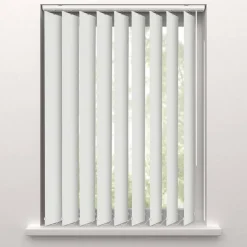 Fenstr lamellen stof Clervaux lichtdoorlatend - wit (10037)