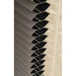 Fenstr plisségordijn Montreal dubbel 25mm verduisterend - taupe (30023)