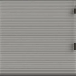 Fenstr plisségordijn Toronto dubbel 25mm lichtdoorlatend - taupe (30018)