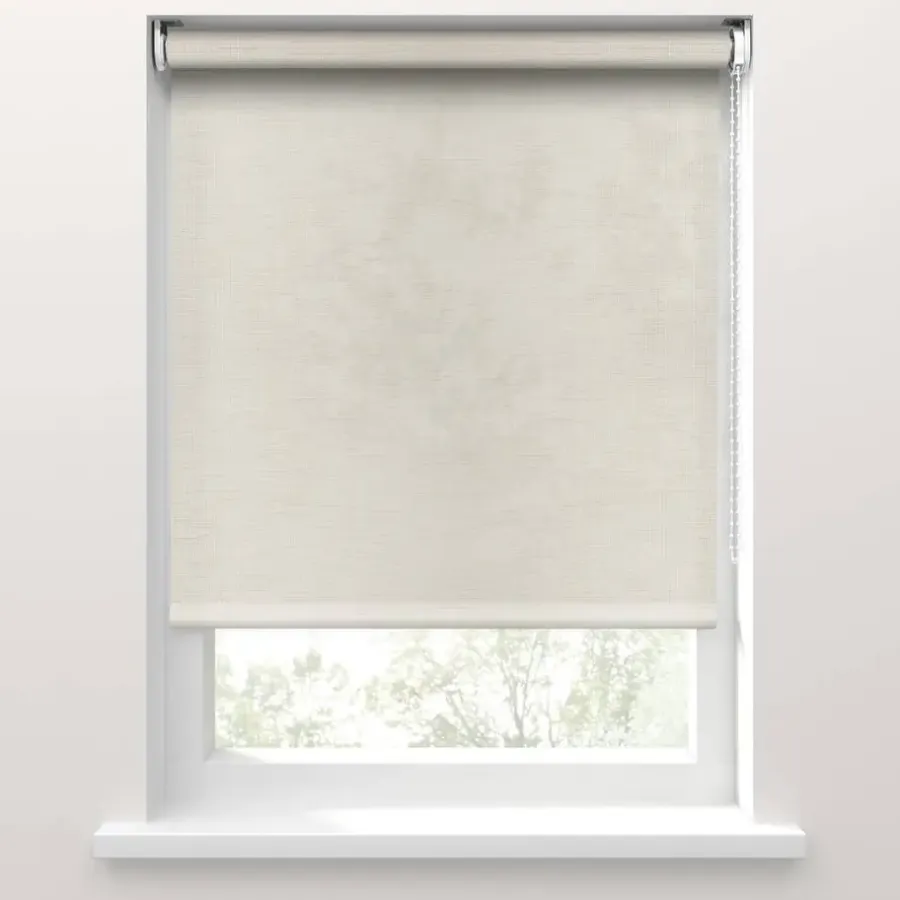 Rolgordijnen Op Maat-Fenstr rolgordijn Prato transparant - beige (25019)