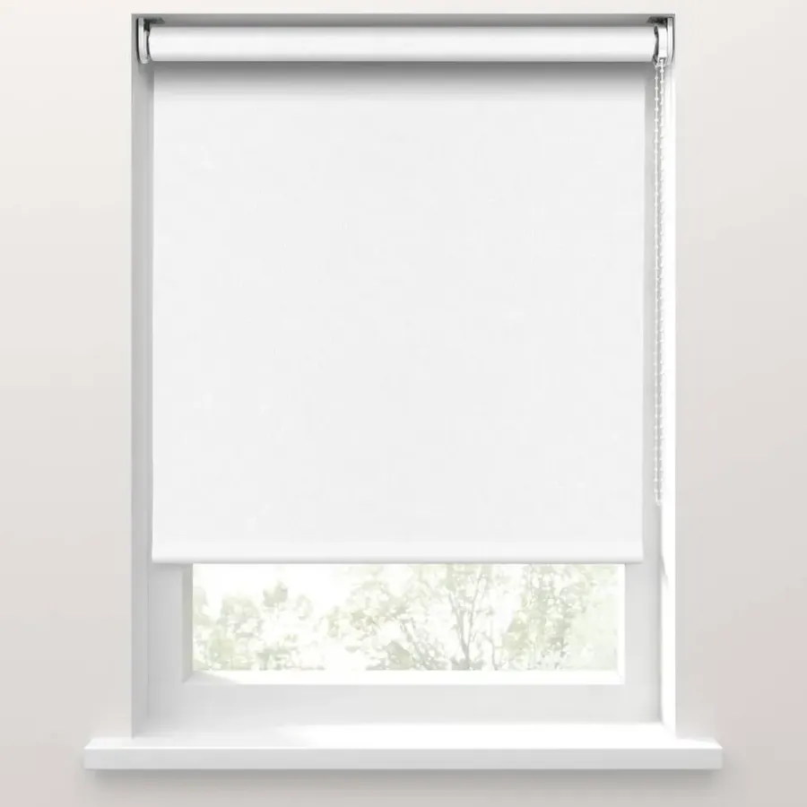 Fenstr rolgordijn Stockholm lichtdoorlatend - wit (10024)