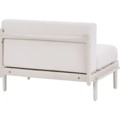 Leen Bakker FERRETTI - Tuinbank uitbreidingsmodule - Lichtbeige - Stof